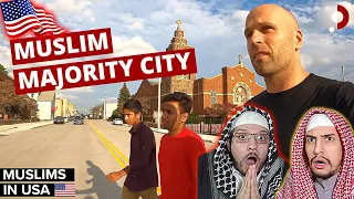 Inside America’s Only Muslim-Majority City - Hamtramck, MI 🇺🇸 | Arab Muslim Brothers Reaction