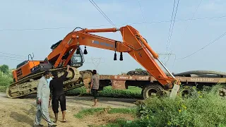 Tata Hitachi 200 LC 😱😱 ट्रक पैसे कैसे उतारे #shorts #youtubeshorts#shortvideo