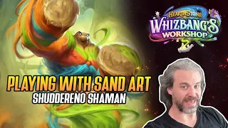 (Hearthstone) Playing with Sand Art! ShudderReno Shaman