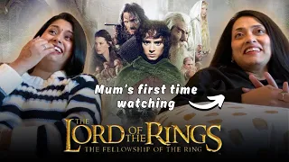 MY MUM WATCHES *Lord of the Rings:The Fellowship of the Ring* FOR THE FIRST TIME I MOVIE REACTION