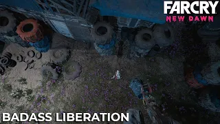 Far Cry New Dawn Stealth Kill Liberation (NO HUD, HARD OUTPOST)