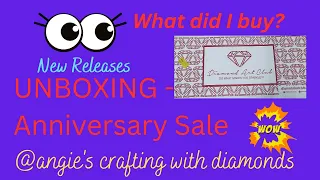 Diamond Painting Haul ! What did I buy?? Unboxing New Releases - #diamondartclub June 2023