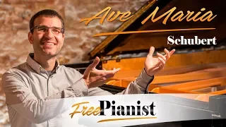 Ave Maria - KARAOKE / PIANO ACCOMPANIMENT - C key instruments - Schubert