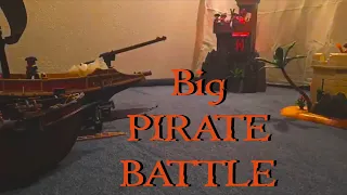 Big Playmobil pirate battle