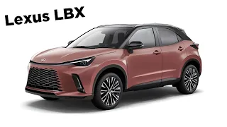 All New LEXUS LBX 2024 - First RENDERS