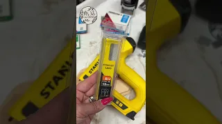 Stanley Electric staple and nail gun #woodworking #nailgun #crafting #crafter