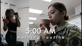 5 am *military* morning routine