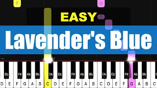 [Piano Tutorial] Lavender's Blue - EASY