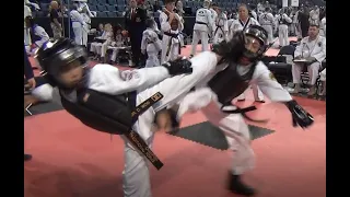 Devastating Taekwondo Sparring Kicks To The Head