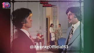 Amitabh Bachchan Dialogue | Kabhi Kabhie Move | Anurag Singh