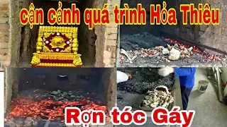 🔴TRỰC TIẾP cận cảnh Lò Thiêu Rợi tóc Gáy