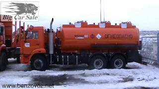 Автоцистерна АТЗ-16 НЕФАЗ 66052-L4 на шасси КАМАЗ 65115 ДВС Евро-4 Cummins