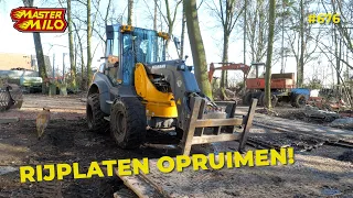 Rijplaten opruimen! #676