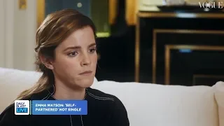 Emma Watson Says She's Self-Partnered
