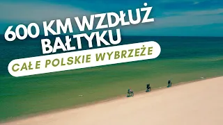 Całe polskie wybrzeże Bałtyku rowerami - Trasa R10 od granicy z Niemcami do Rosji