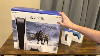 Costco PS5  Bundle God of War Ragnarok unboxing