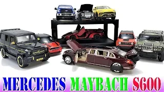 Unboxing Of Mercedes Maybach S600 1:24 Scale - Dismantling Mercedes Maybach S600 Car Parts