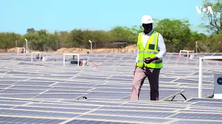 Zimbabwe mine turns dumpsite into solar station