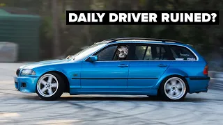 Crickett's E46 Wagon Can Finally Drift!