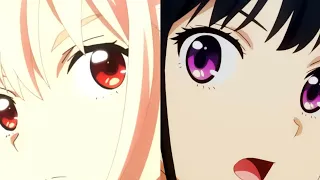 【AMV/Anime Edit】Lycoris Recoil - Chisato and Takina Edit「Stereo love Edit Audio」#shorts