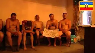 Луганск Допрос разведчиков взятых в плен казаками 150614