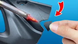 4 Ingenious Ways To Repair Broken Plastics With Plastic Welding Method @InventorSC