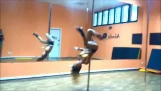 Yana Pchelka 12/08/16 Pole dance studio Adrenaline