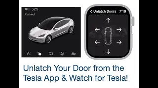Unlatch Door Feature for Your Tesla