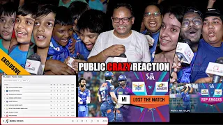 EXCLUSIVE : Public CRAZY Reaction after MI Lost to LSG | Hardik Failure, Rohit Form | Worst Season