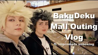 We're Not Friends Because of This, NERD | BakuDeku at the Mall (My Hero Academia Cosplay Vlog)