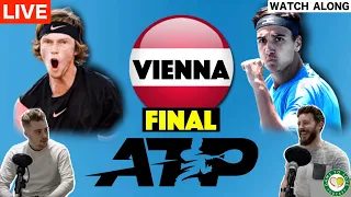 ATP Vienna 2020 Final | Andrey Rublev vs Lorenzo Sonego | GTL Tennis Podcast LIVE Watchalong
