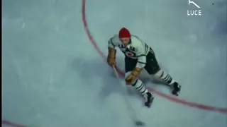 Ice Hockey Final USSR Canada at the 1956 Cortina d'Ampezzo Winter Olympic Games