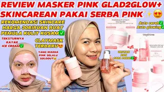 URUTAN+CARA PAKAI GLAD2GLOW POMEGRANATE BRIGHTENING CLAYMASK!! AUTO CERAH DAN GLOWING!!