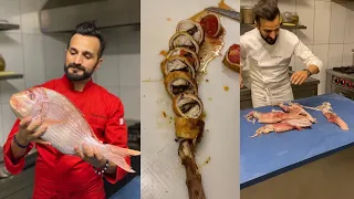 fantastic seafood recipe. (New video)  By chef faruk GEZEN