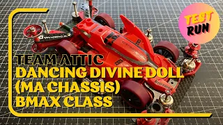 Tamiya Mini 4WD - Dancing Divine Doll (MA) Test Run