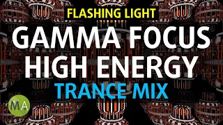 Hyperfocus High Energy Trance Mix with Gamma Wave Isochronic Tones