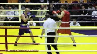 Kaupo Arro vs Vitalijus Vilkovas. XVIII A. Šocikas boxing tournament final - 81 kg.