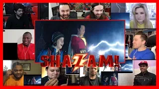 SHAZAM! - Official Trailer 2 - Only In Theaters April 5 REACTIONS MASHUP
