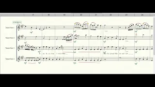 Tis So Sweet to Trust in Jesus - Tenor Quartet Original Arrangement