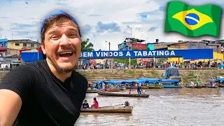 Así es la Frontra de BRASIL en el AMAZONAS | Tabatinga 🇧🇷