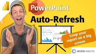 NEW!  Power BI Now with Auto Refresh in PowerPoint