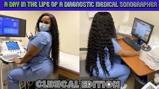 A day in the life of a Diagnostic Medical Sonography Student!! ( CLINICAL EDITION)