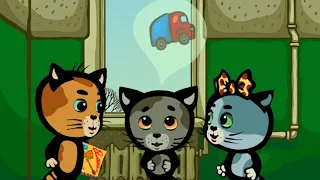 Поём с котятами - Три котенка караоке - Служит для почты ящик почтовый