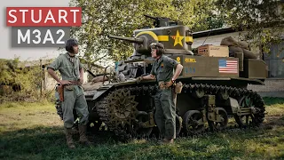 Der M3A2 Stuart - US Army Panzer & Besatzung erklärt!