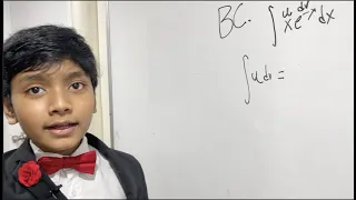 Integral Calculus # 47B: Learn Calculus from World's Youngest Professor