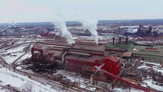 Cleveland Steel Mill Flyover