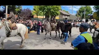 desfile Gaucho Fiesta del Pehuen, Alumine 2024