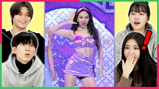 Korean Dancers React to TWICE Hard & Easy Perfomances!