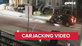 Video shows ride-sharing driver dragged during carjacking