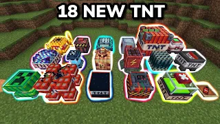 MORE TNT ADD-ON SHOWCASE in Minecraft Bedrock